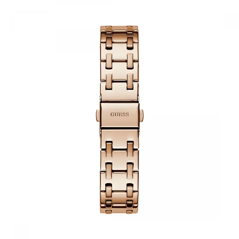 Guess Desire Purple Dial Dress Ladies Watch- GW0770L3